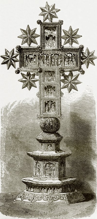 Croix sculptée dans le trésor de Karyes - English School